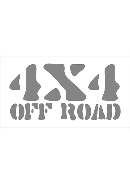 Off Road 4x4 Offroad Camping Sticker 00856