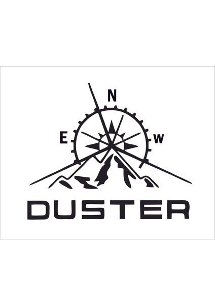 Off Road Duster 4x4 Offroad Sticker 00873