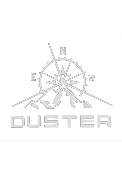 Off Road Duster 4x4 Offroad Sticker 00873