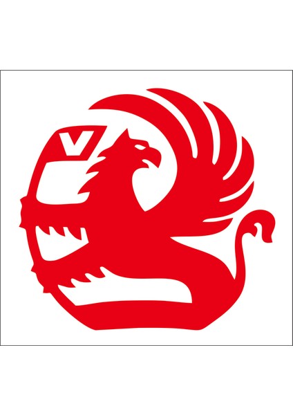 Vauxhall Ejderha Bayrak Kartal Hayvan Sticker 00881
