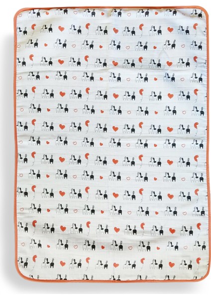 Bebek %100 Pamuk Müslin Pike - Battaniye