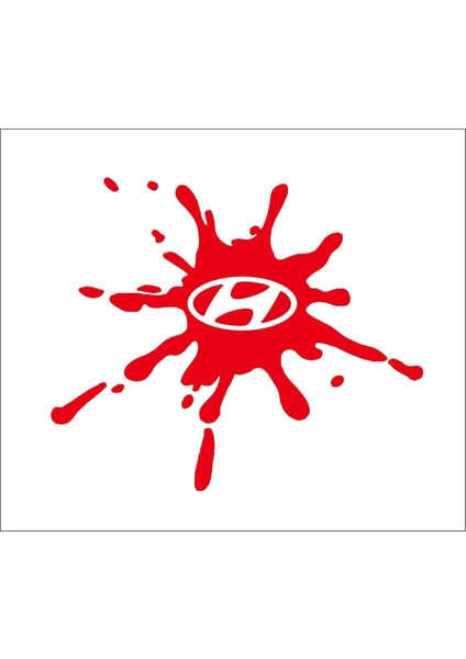 Hundai Yakıt Depo Kapağı Sticker 00905