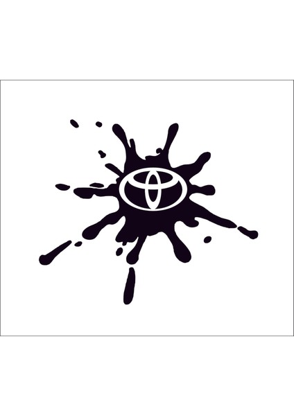 Toyota Yakıt Depo Kapağı Sticker 00908