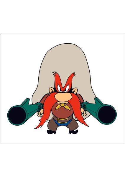 Yosemite Sam Sticker 00819