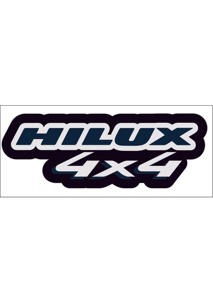 Hilux 4x4 Sticker 00866
