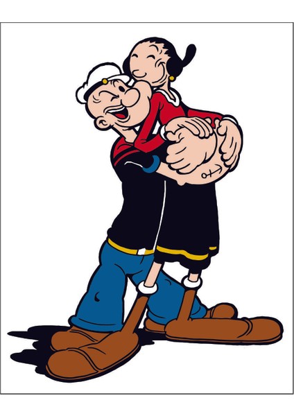 Temel Reis Popeye Sticker 00844