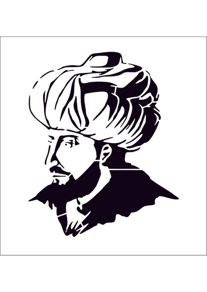 Fatih Sultan Mehmet 1453 Sticker 00924