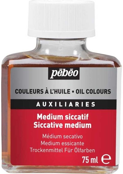 Siccative Medium - Kurutucu Medyum - 75 ml Şişe