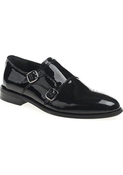 Neolit Taban Çift Tokalı Deri Rugan