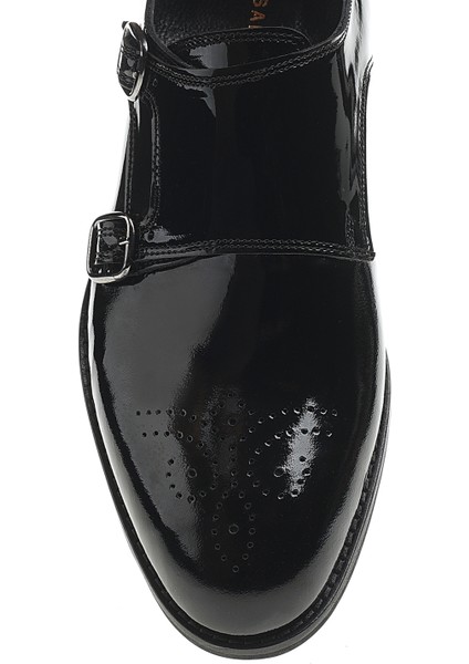 Neolit Taban Çift Tokalı Deri Rugan fırsatları