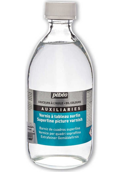Superfine Picture Varnish - Parlak Ince Resim Verniği - 495 ml Şişe