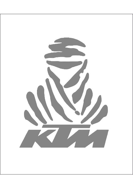 Ktm Motosiklet Sticker 00918