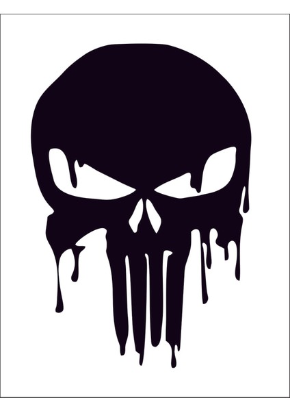 Punisher Kurukafa Kuru Kafa Sticker 00954
