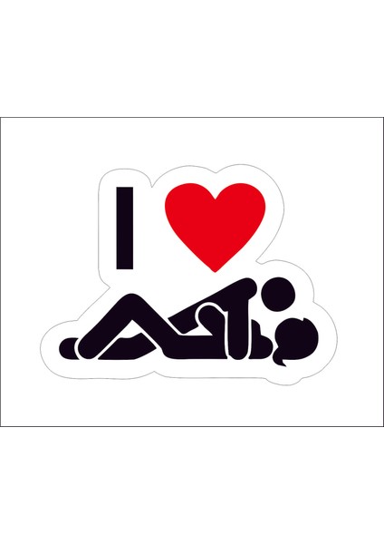Sevgi Sevgili Aşk I Love Sticker 00952
