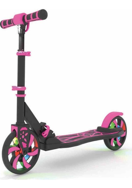 Dipsy 2 Tekerlekli Katlanabilir Pembe Scooter