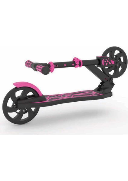 Dipsy 2 Tekerlekli Katlanabilir Pembe Scooter