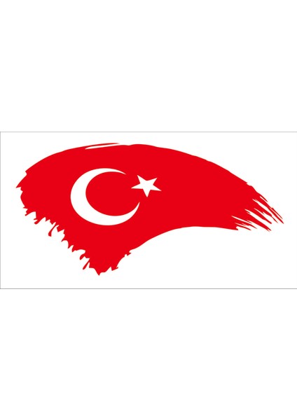 Türk Türkiye Bayrağı Sticker 00786