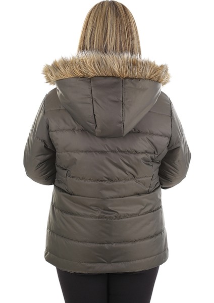 Kadın Büyük Beden Mont 527 Haki/khaki 20W53000527