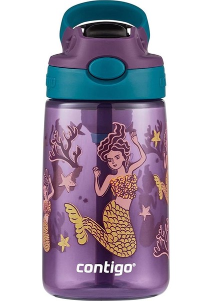 Gizmo Flip Tek El Bas Iç Emzikli Çocuk Su Matarası Deniz Kızı 420ML 2127478