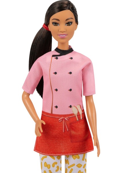 Kariyer Bebekleri Makarna Şefi Barbie GTW38