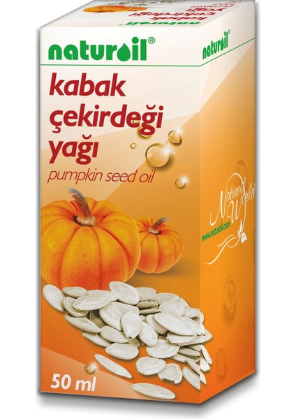 Kabak Çekirdeği Yağı 50 ml x 2'li