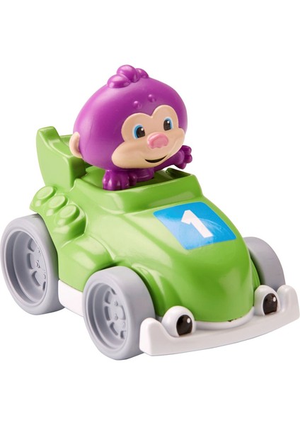 Fisher Price Eğlen ve Öğren Hızlı Arabalar Yeşil FGJ19