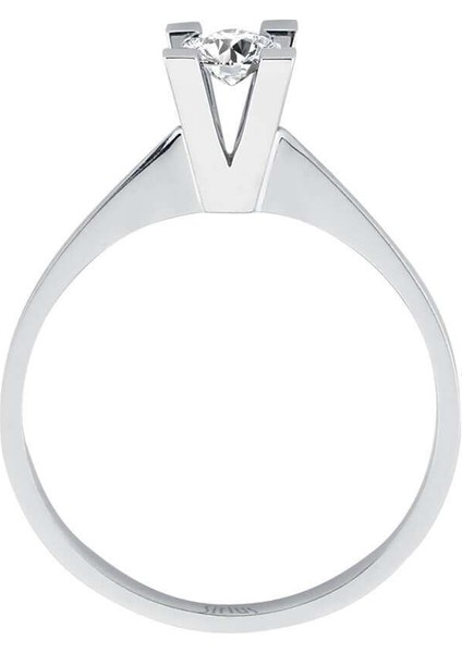 F Renk 0,20 Karat Pırlanta Tektaş Yüzük 0417R0248 modelleri
