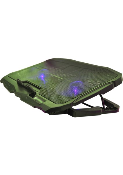 LED Işıklı 2 Fanlı Yeni Nesil Soğutma Sistemli Laptop Soğutucu Laptop Standı