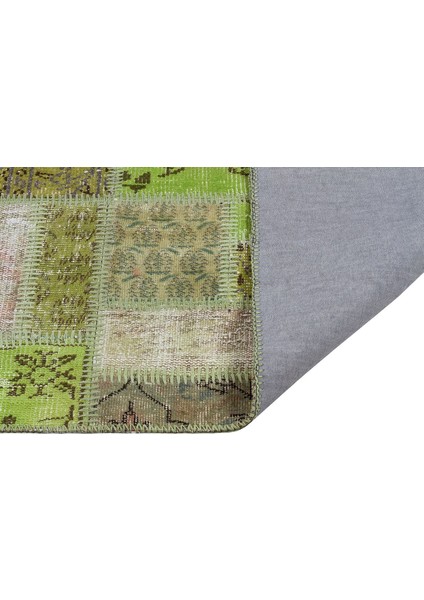 Patchwork Yeşil P_05 96X295CM 2.83 M2 El Dokuma Halı fiyatları