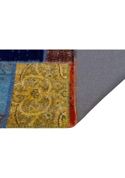 Patchwork Renkli P_08 84X297CM 2.49 M2 El Dokuma Halı fiyatları