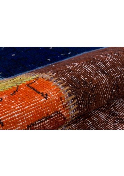 Patchwork Renkli P_08 84X297CM 2.49 M2 El Dokuma Halı modelleri