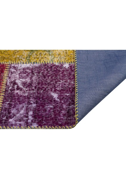 Patchwork Renkli P_91 170X240CM 4.08 M2 El Dokuma Halı fiyatları