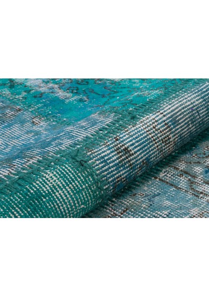 Patchwork Turkuaz P_94 160X220CM 3.52 M2 El Dokuma Halı modelleri