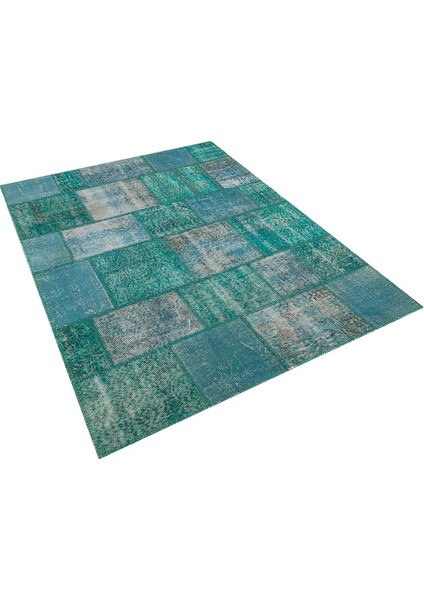 Patchwork Turkuaz P_94 160X220CM 3.52 M2 El Dokuma Halı fırsatları
