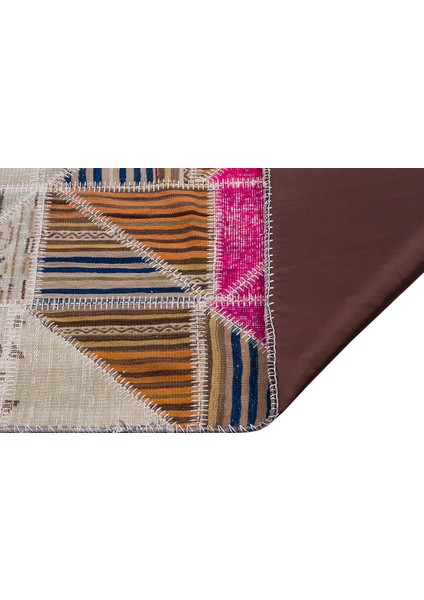 Patchwork Renkli P_96 170X240CM 4.08 M2 El Dokuma Halı fırsatları