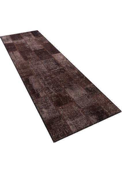 Patchwork Siyah P_04 93X296CM 2.75 M2 El Dokuma Halı fırsatları
