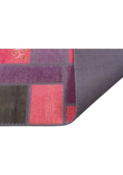 Patchwork Pembe P_56 170X235CM 4 M2 El Dokuma Halı fiyatları