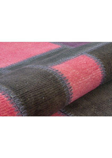 Patchwork Pembe P_56 170X235CM 4 M2 El Dokuma Halı fırsatları