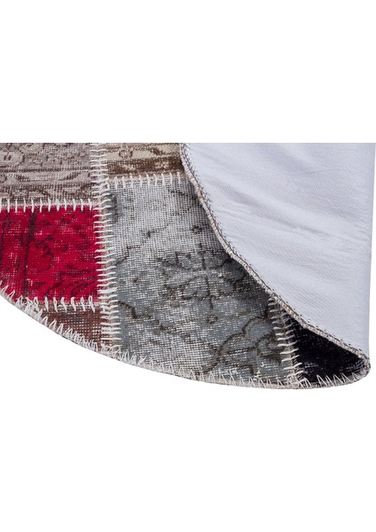 Patchwork Renkli P_34 110X110CM 1.21 M2 El Dokuma Halı fırsatları