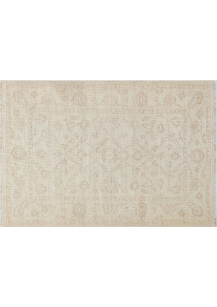 Afgan Uşağı Hajıba 698AB Ivory/cream El Dokuma Halı ÖLÇÜ;99X147CM 1.46M2