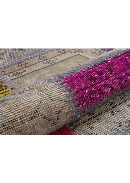Patchwork Renkli P_118 155X230CM 3.57 M2 El Dokuma Halı modelleri