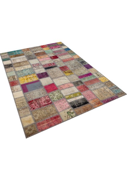 Patchwork Renkli P_118 155X230CM 3.57 M2 El Dokuma Halı fırsatları