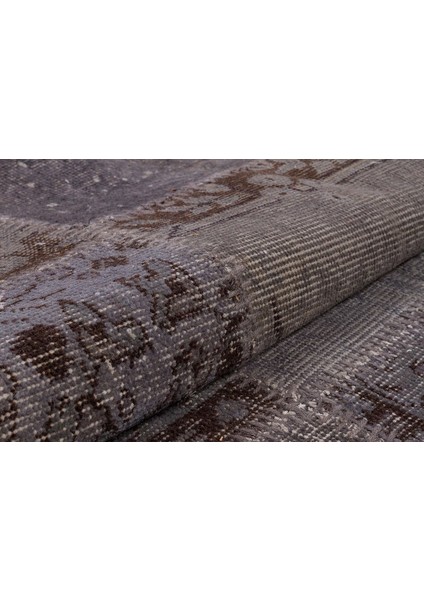 Patchwork Gri P_163 300X400CM 12 M2 El Dokuma Halı modelleri