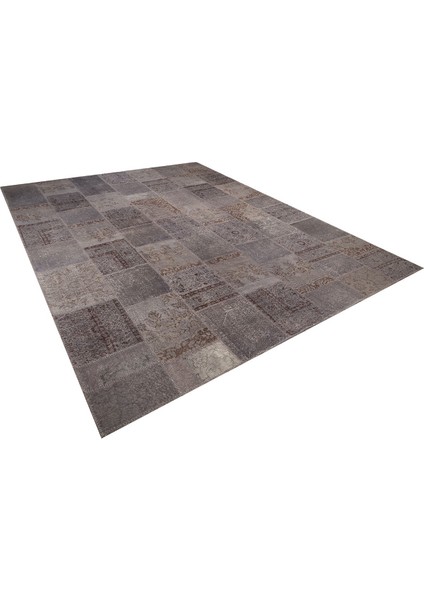 Patchwork Gri P_163 300X400CM 12 M2 El Dokuma Halı fırsatları