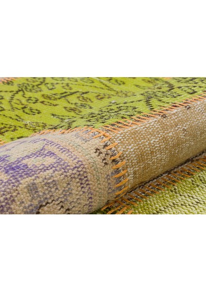 Patchwork Sarı P_83 170X240CM 4.08 M2 El Dokuma Halı modelleri