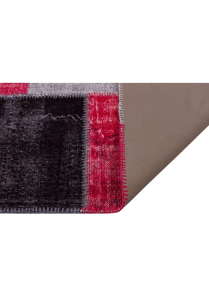 Patchwork Kırmızı P_90 140X200CM 2.8 M2 El Dokuma Halı fiyatları