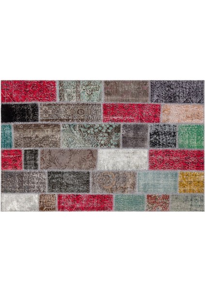 Patchwork Renkli P_128 170X236CM 4.01 M2 El Dokuma Halı