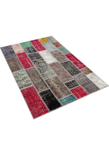 Patchwork Renkli P_128 170X236CM 4.01 M2 El Dokuma Halı fırsatları