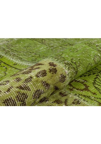 Patchwork Yeşil P_136 197X298CM 5.87 M2 El Dokuma Halı fiyatları