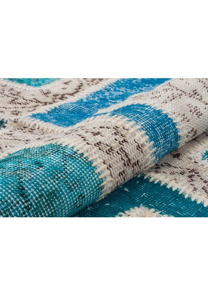 Patchwork Mavi PA_04 140X193CM 2.7 M2 El Dokuma Halı modelleri